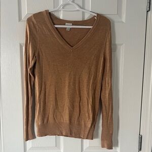 a new day V-Neck Tan Sweater